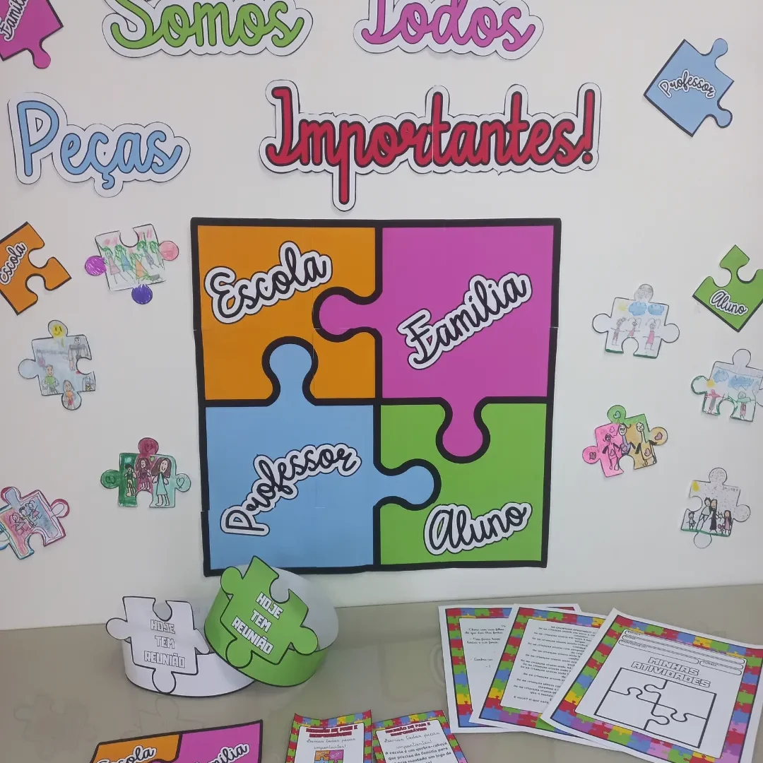 Kit Reunião de pais - Somos todos peças importantes!