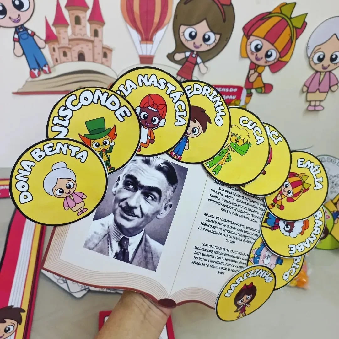 Kit - Painel livro infantil