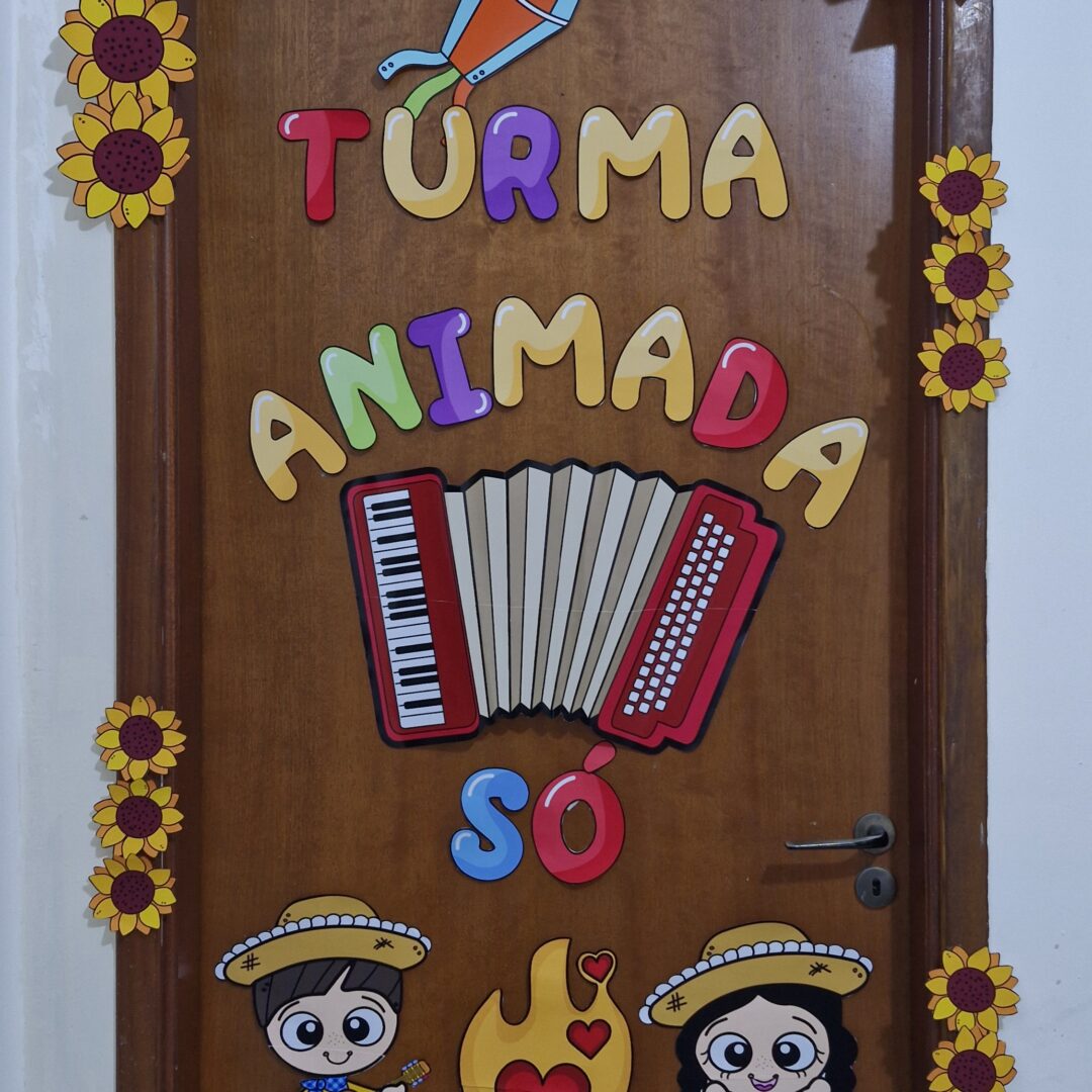 Decoração porta festa junina