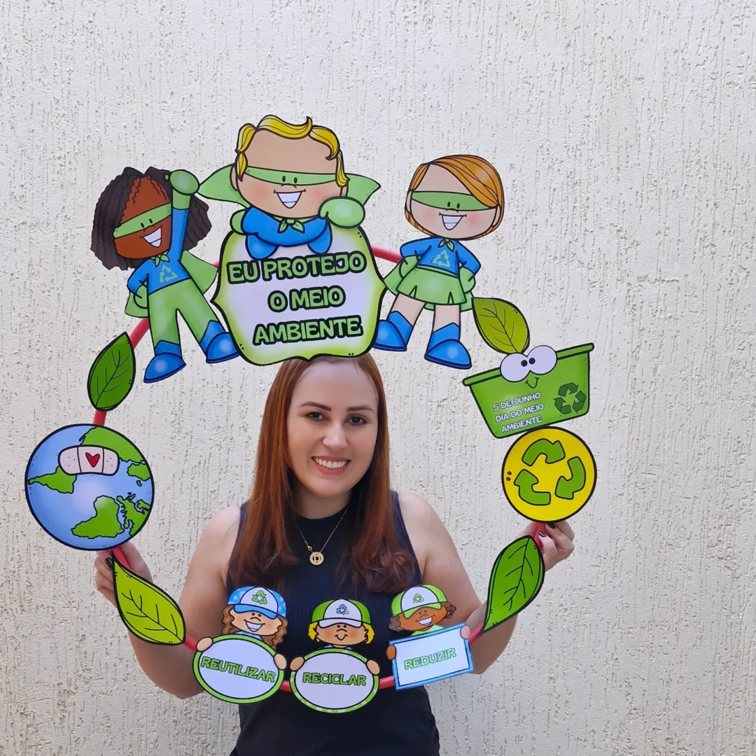 Kit Avental e Bambolê - Meio ambiente