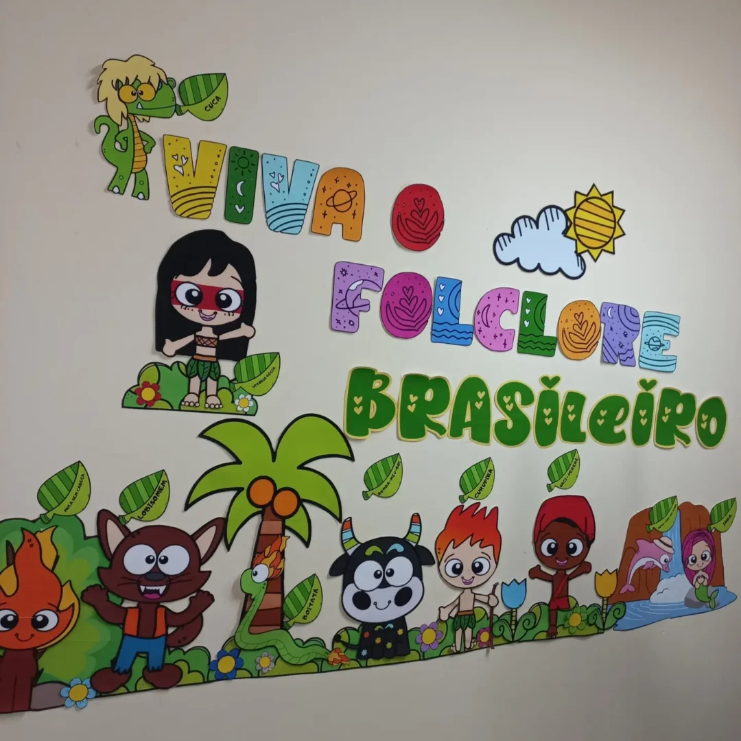 Painel- Viva o folclore brasileiro