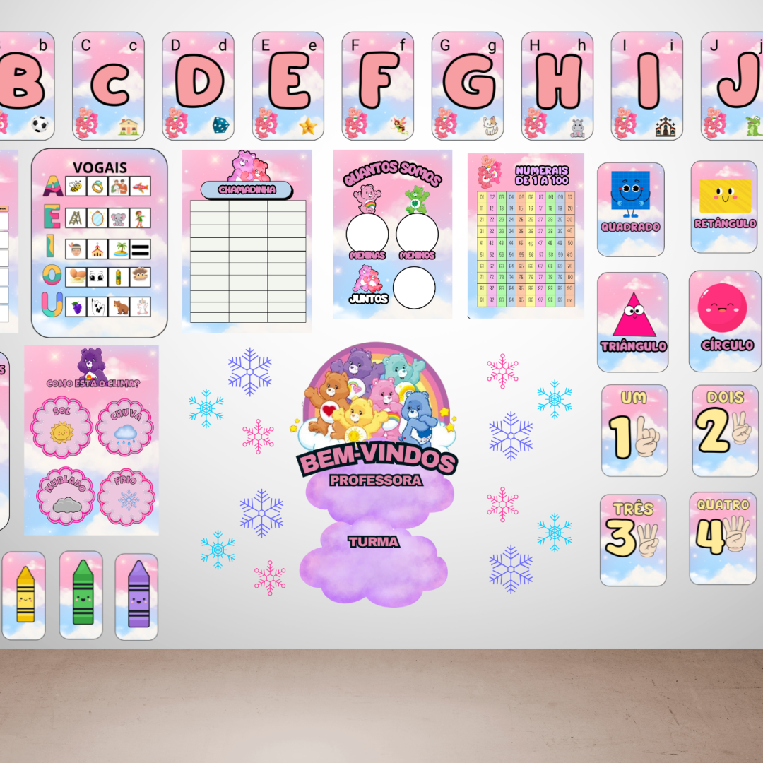 Kit ursinhos carinhosos