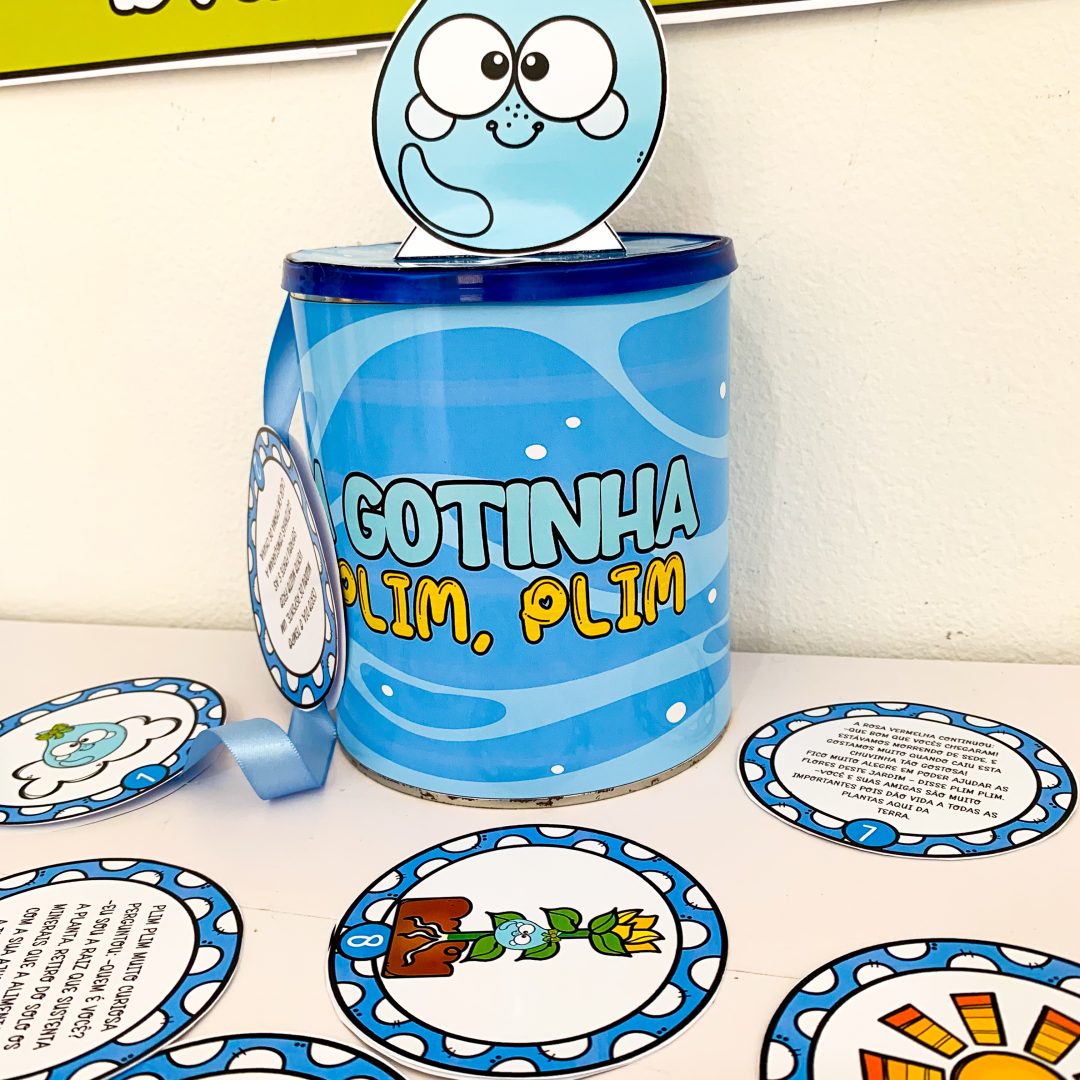 Lata de História – A Aventura da Gotinha Plim