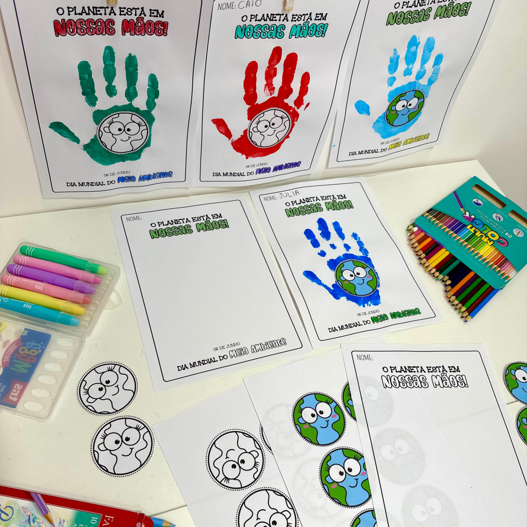 Atividade - O Planeta está em nossas mãos