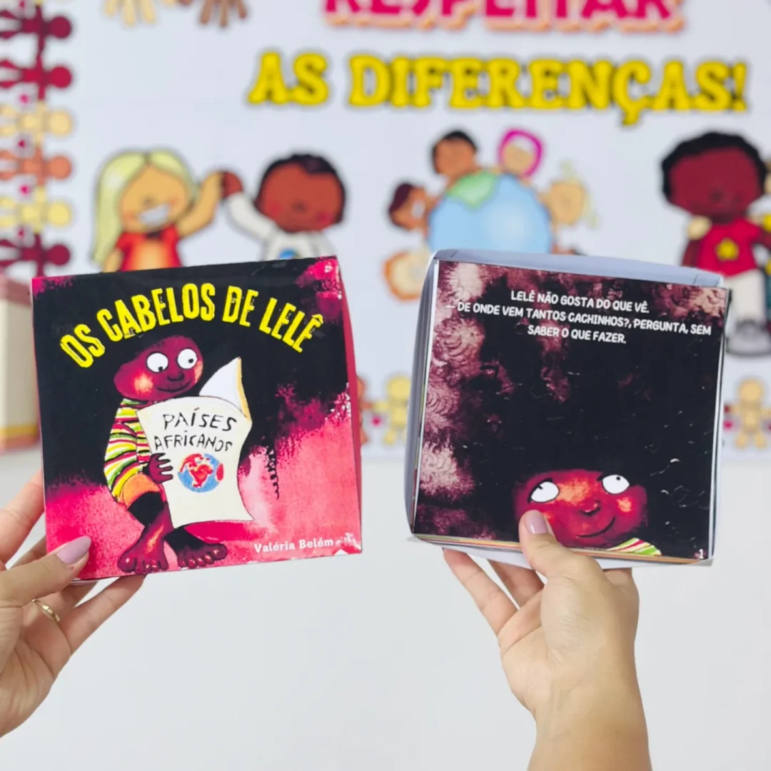 Kit Consciência negra - Os cabelos de Lelê