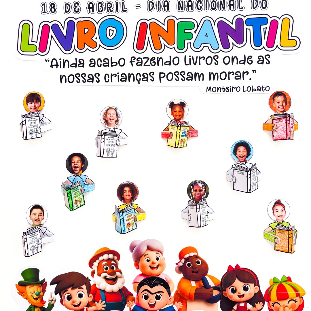 18 de abril: Dia Nacional do Livro Infantil!